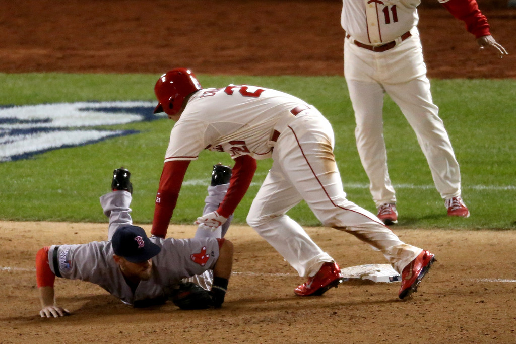 Allen Craig interference call on Will Middlebrooks