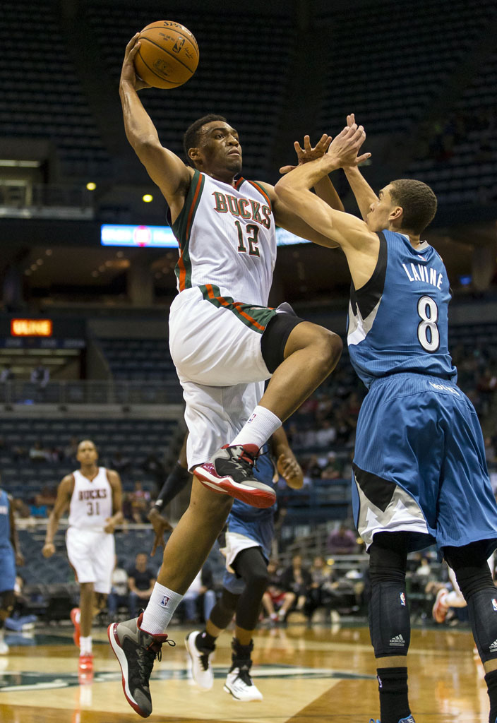 Jabari Parker wearing 'Slam Dunk' Jordan Super.Fly 3 (2)