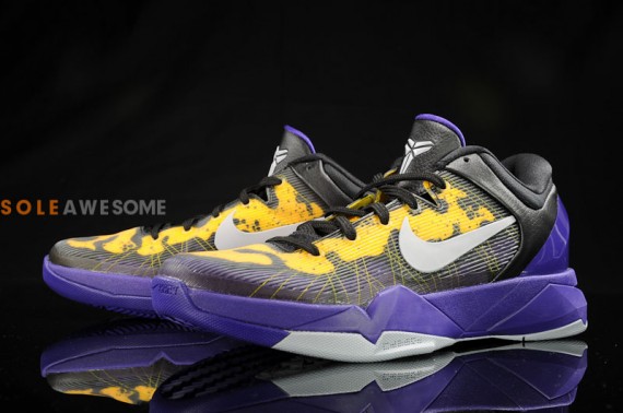 Nike Zoom Kobe VII - Poison Dart Frog Lakers - New Images | Complex