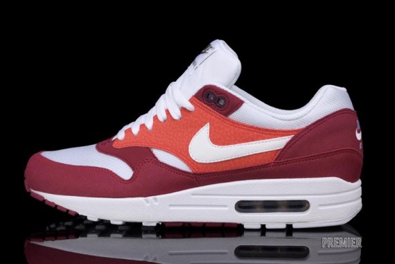 Nike air max 1 red and white