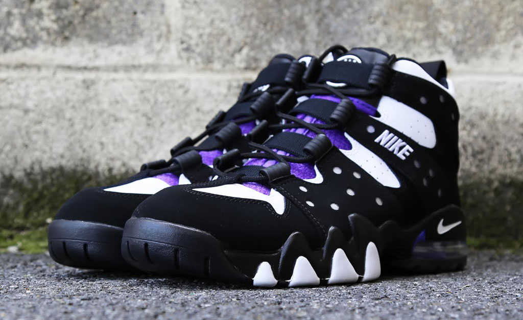 charles barkley shoes black and purple