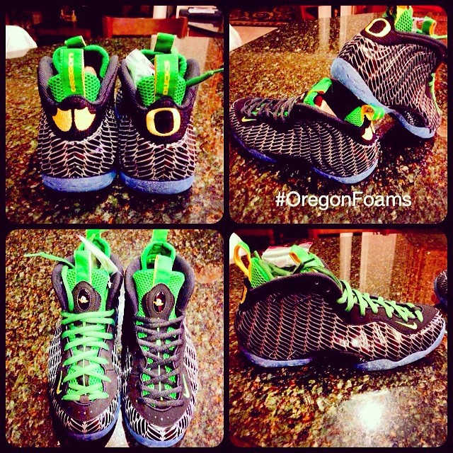 Big Tigger Picks Up Nike Air Foamposite One Oregon