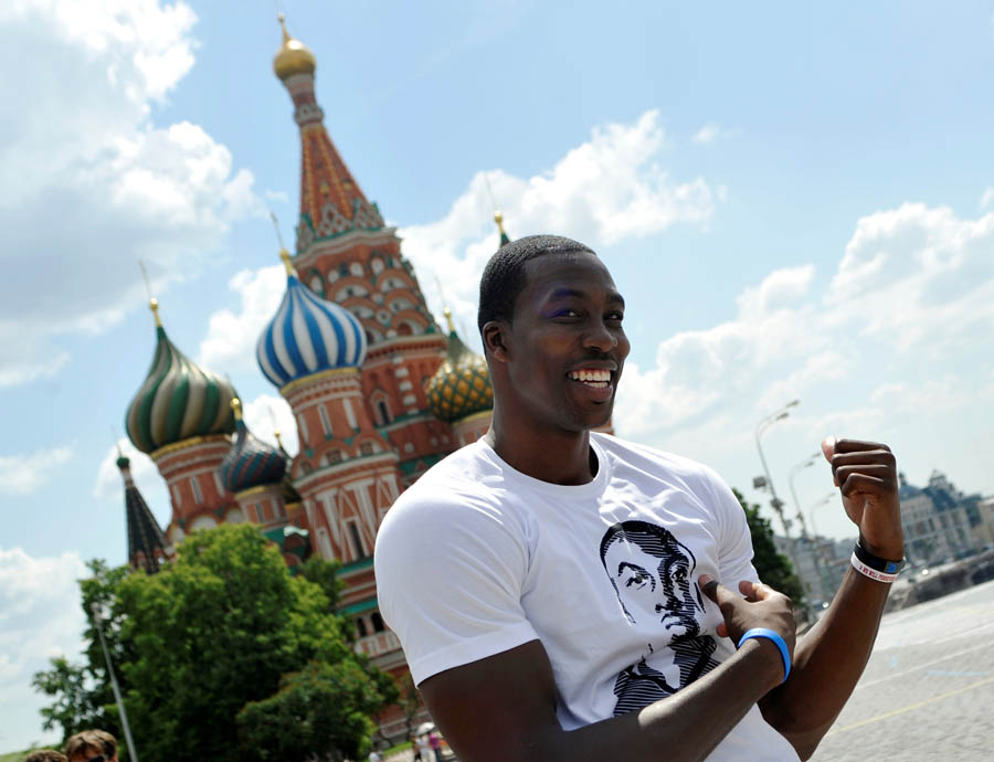 Dwight Howard's adidas European Tour Continues in Moscow