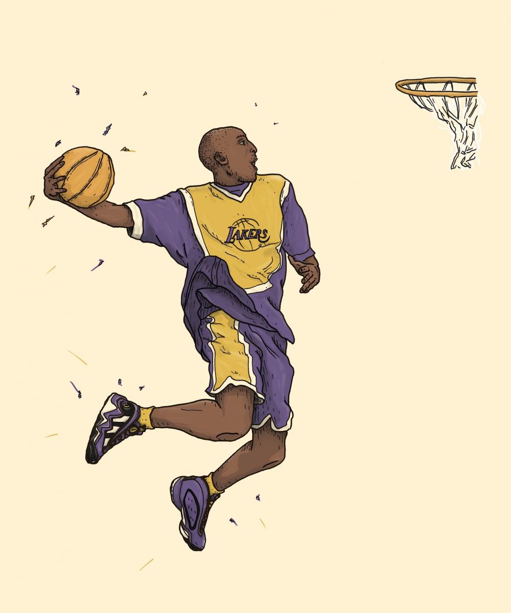 Kobe Bryant And Michael Jordan Drawing Michael jordan sketch, draw