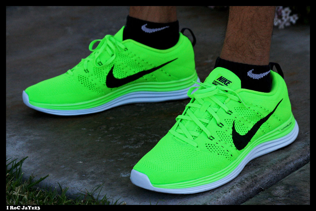 Spotlight: Forum Staff Weekly WDYWT? - 4.20.14 - I RoC JaYz23 wearing Nike Lunar Flyknit 1+ Electric Green