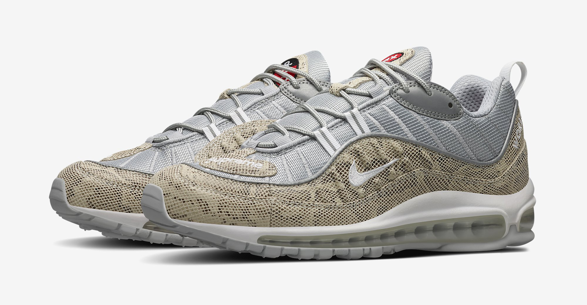 supreme x nike air max 98 snakeskin supreme x nike air max 98 snakeskin