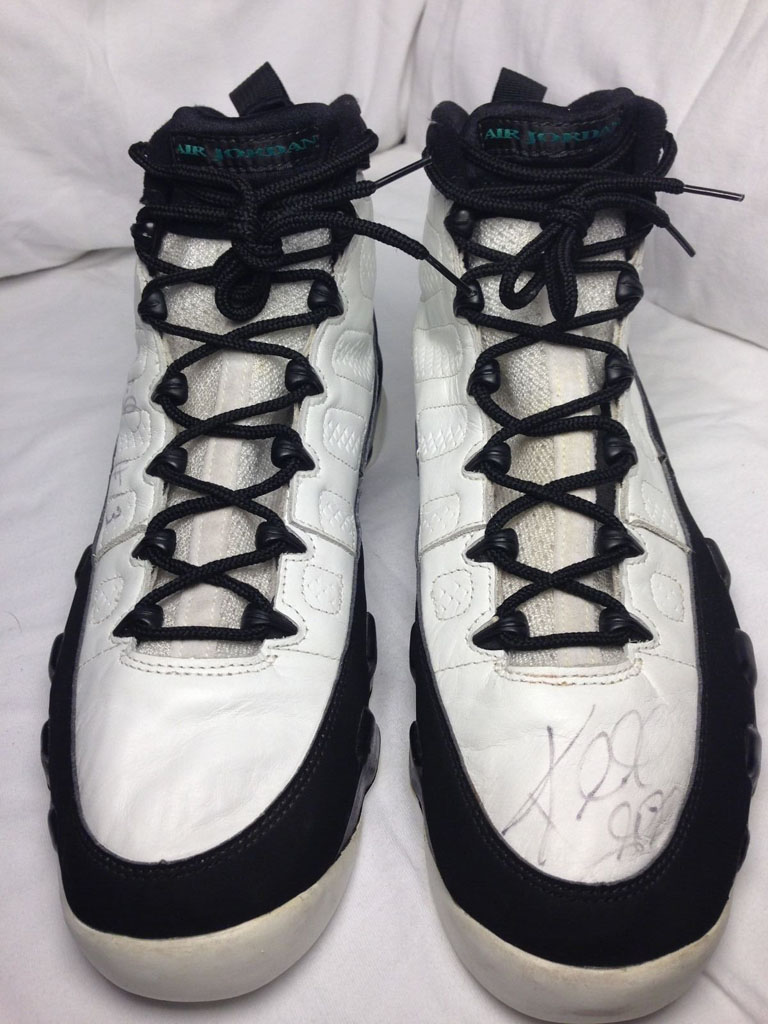 Kendall Gill's Air Jordan 9 'Seattle' PE | Complex