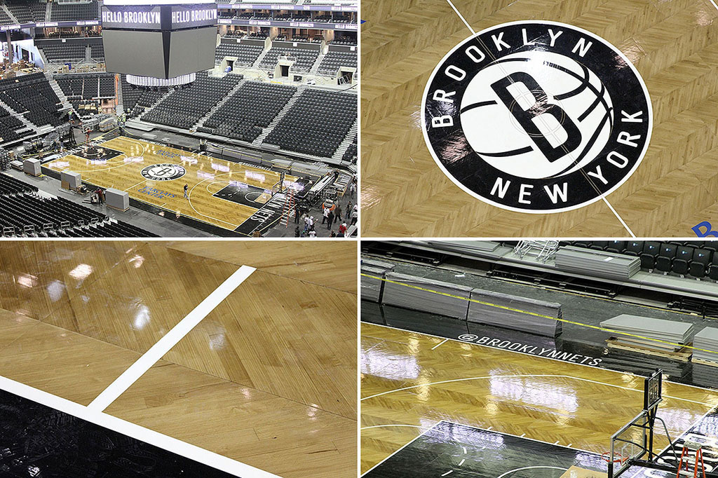 Brooklyn Nets Unveil Herringbone