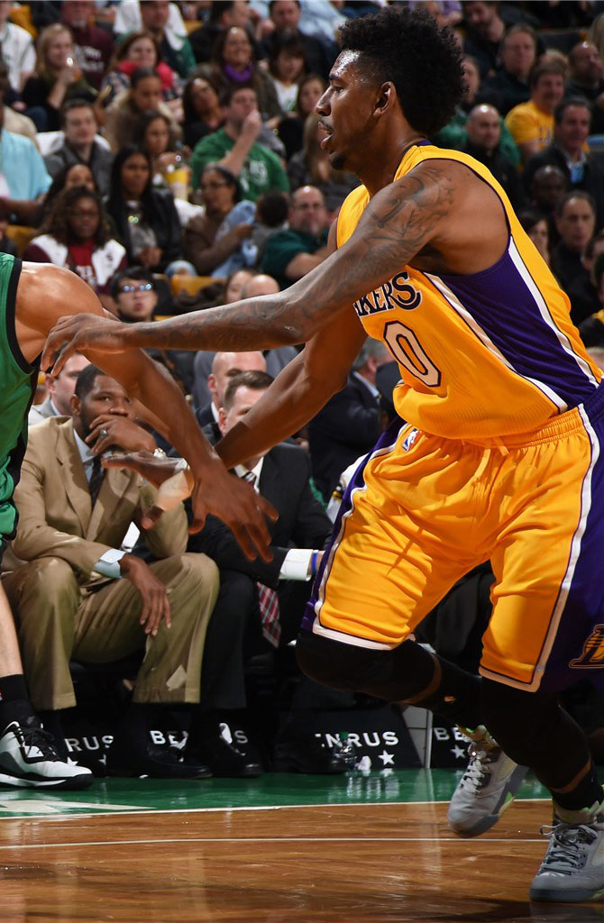 SoleWatch: Nick Young Wears 'Green Bean 