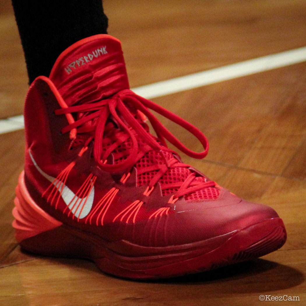 Francisco Garcia wearing Nike Hyperdunk 2013