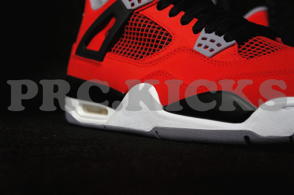 Air Jordan IV 4 Fire Red White Black 308497-603 (8)