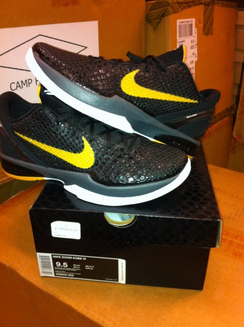 Kobe 6 black del 2024 sol