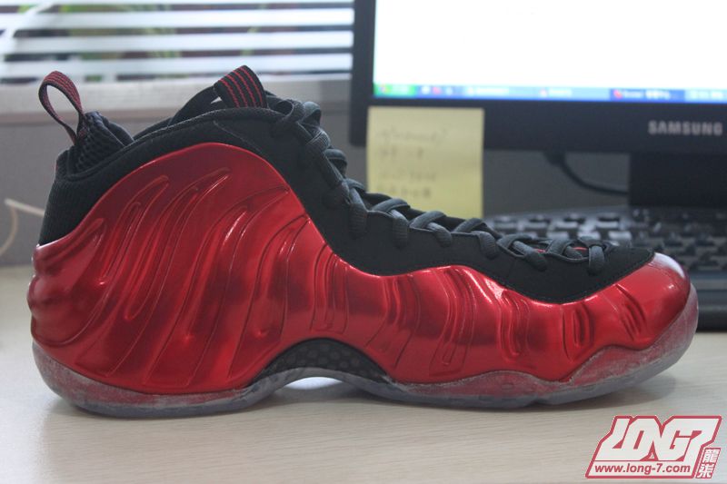 Nike Air Foamposite One Metallic Red Black 314996-610 (5)