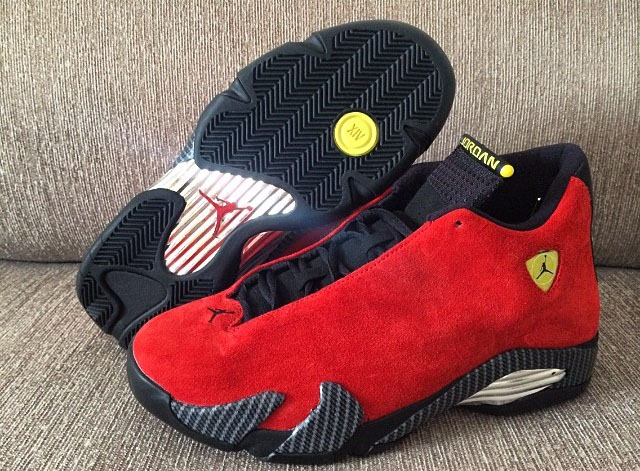 red suede 14s