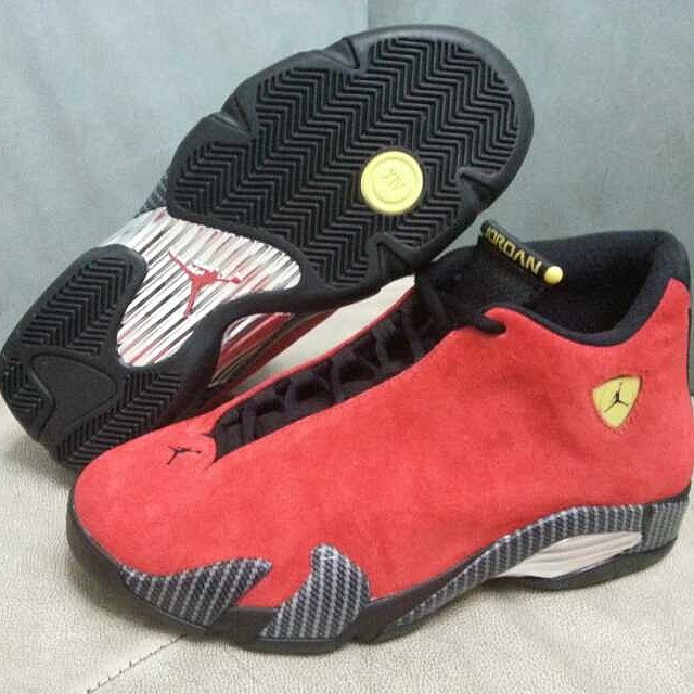 red suede 14s