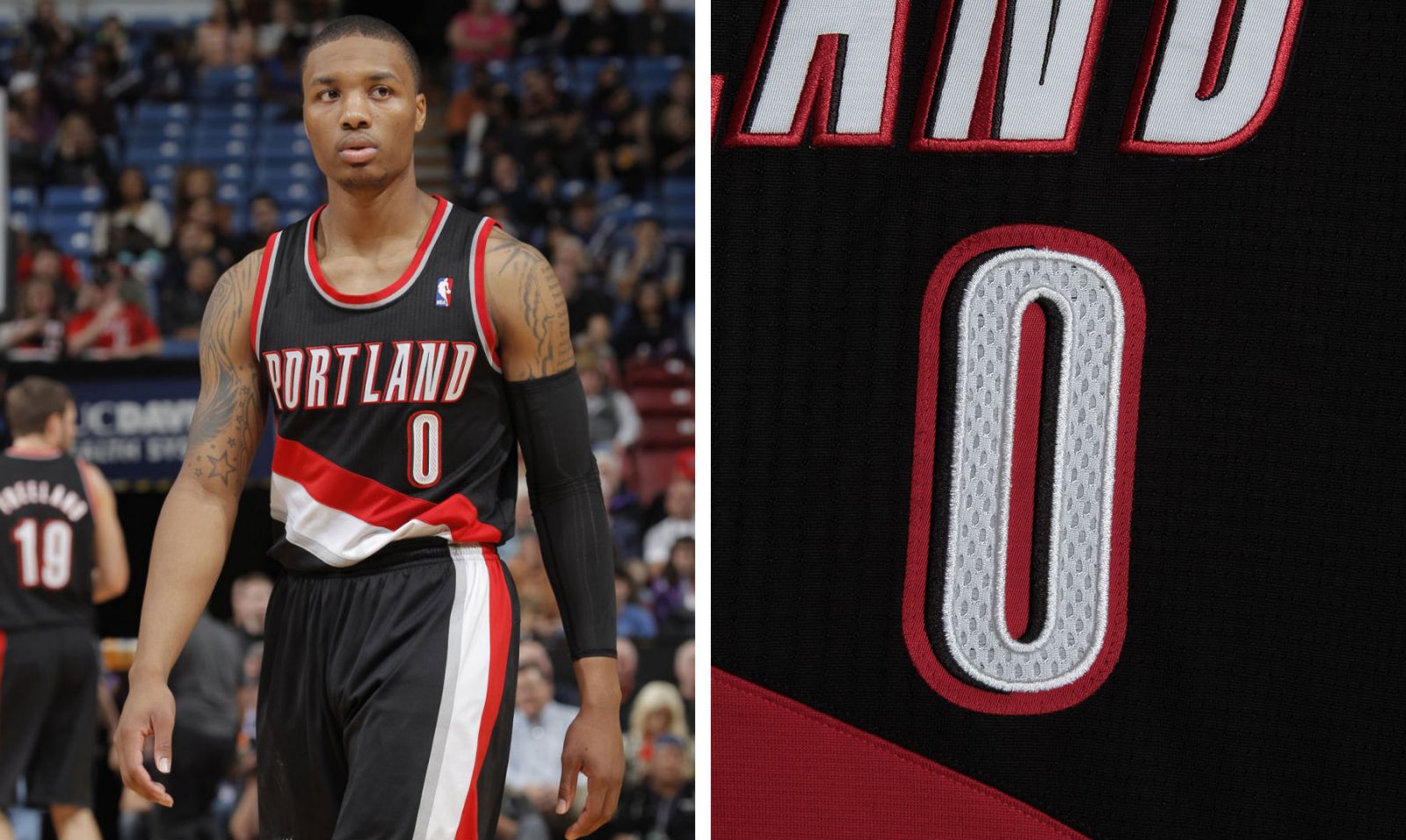 damian lillard trail blazers jersey