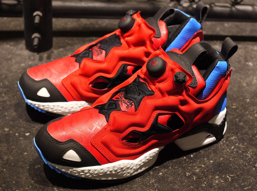 spiderman reebok shoes