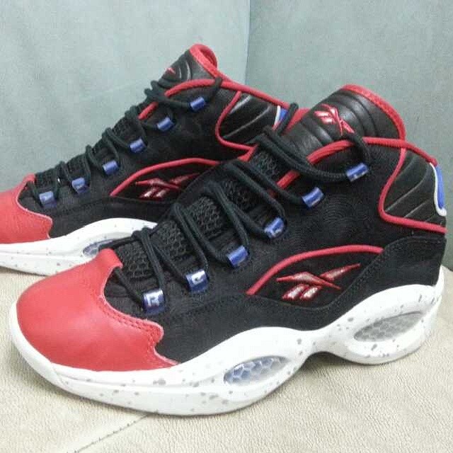 white and red reebok question