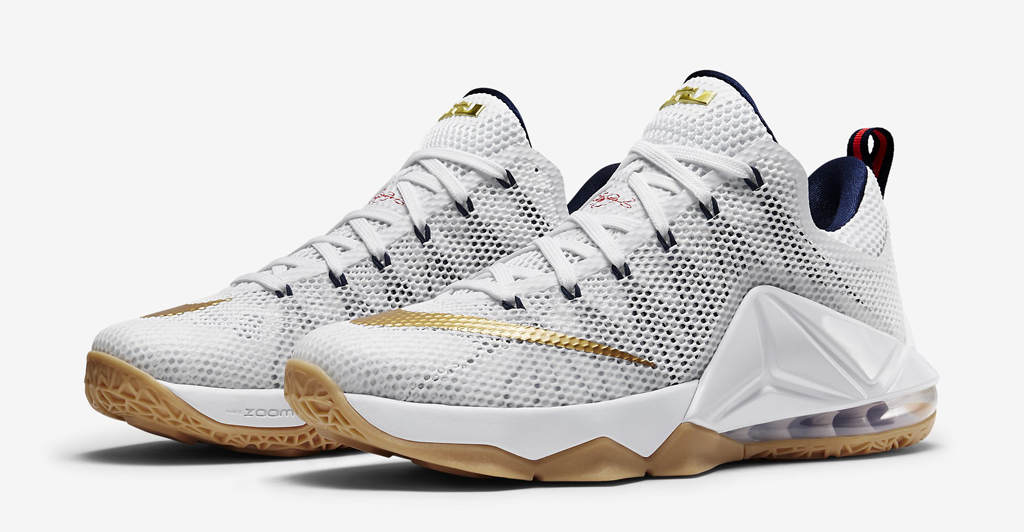 USA' Nike LeBron 12 Low on Nikestore 