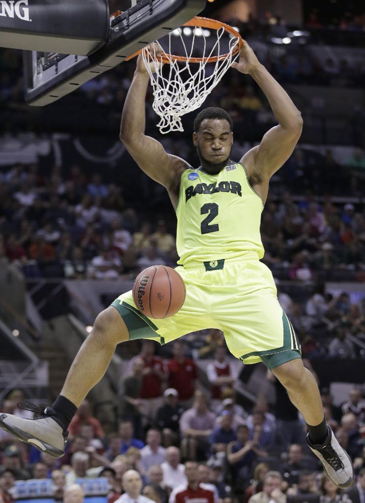 Rico Gathers wearing adidas Crazy 1 Playoff