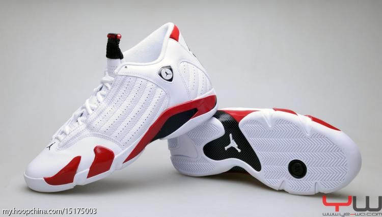 Air Jordan 14 XIV Retro White Varsity Red Black 487471-101 3