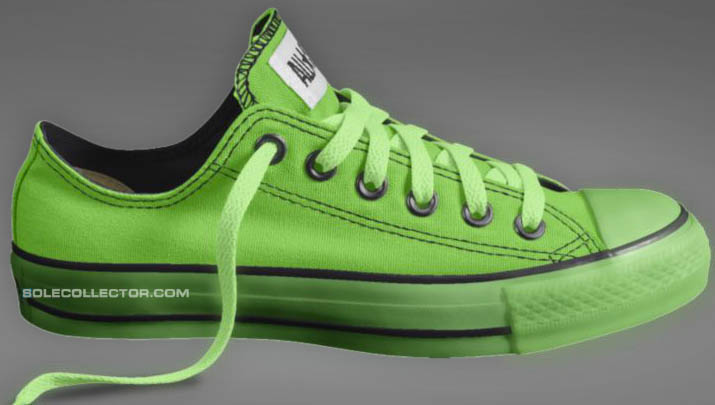 Glow in the dark converse chuck top taylor