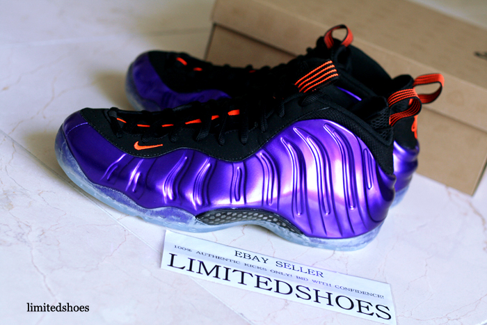 Purple orange cheap and black foamposites