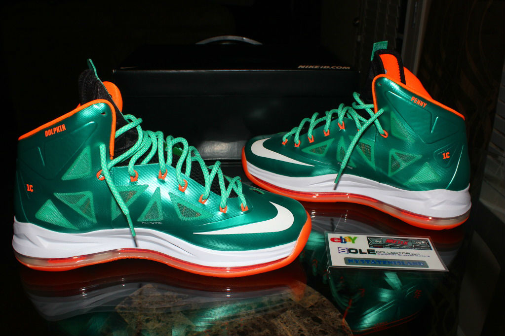 Nike Lebron X iD Miami Dolphins by nystatenisland (5)