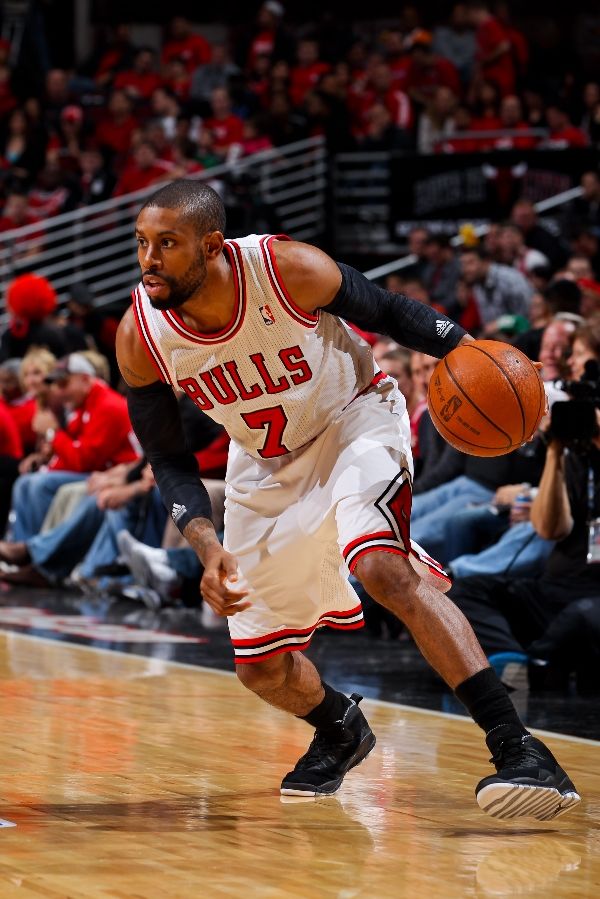 C.J. Watson wearing Air Jordan X 10 Stealth