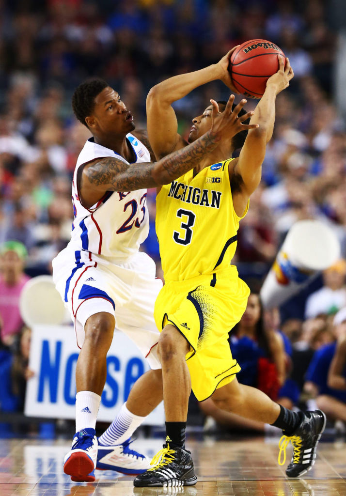 Trey Burke wearing adidas Crazyquick (2)