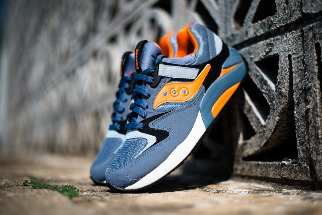 saucony grid 9000 blue orange