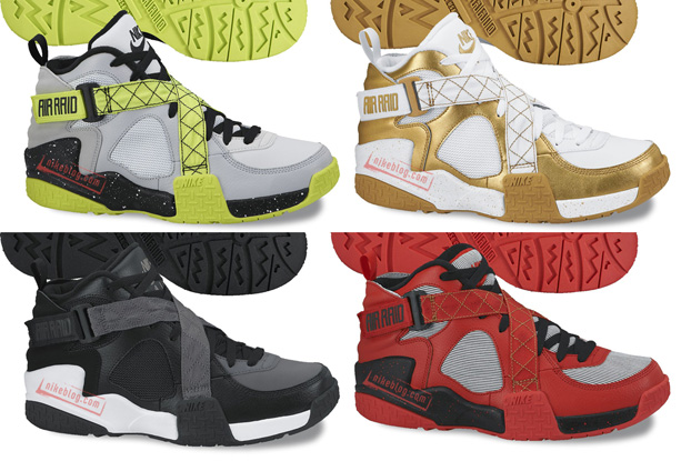 Original Nike Air Raid LE and Air Raid II