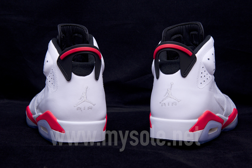 white infrared jordan 6