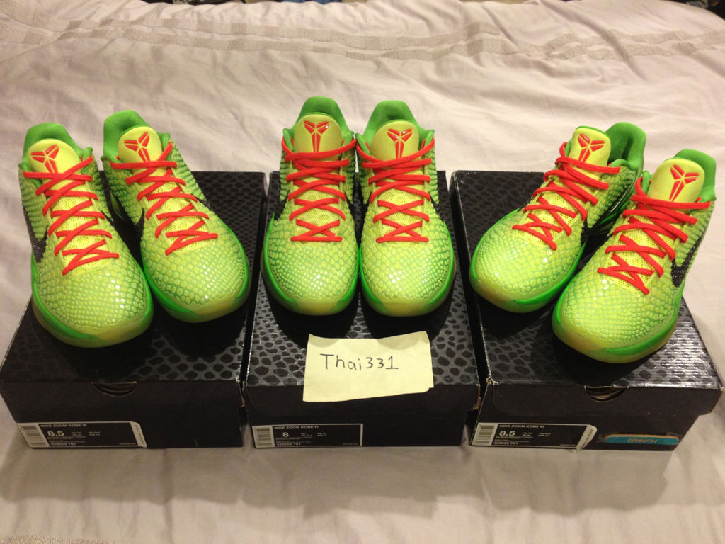 Kobe 6 hotsell grinch bad bunny