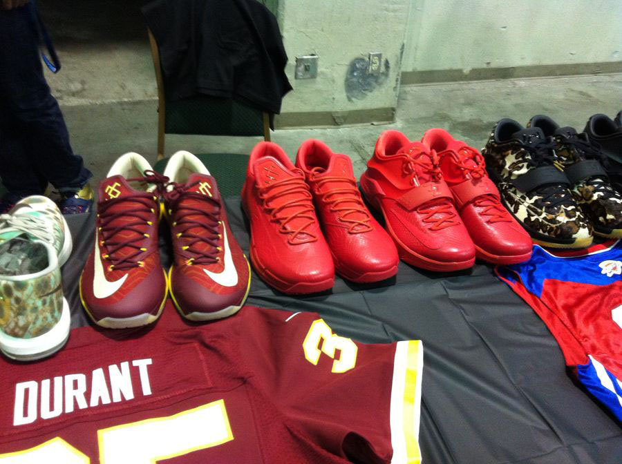 Randy Williams Displays Rare Nike KD Shoes (4)