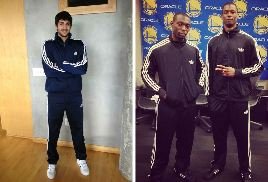 adidas Basketball Celebrates National Tracksuit Day // Ricky Rubio, Charles Jenkins & Harrison Barnes