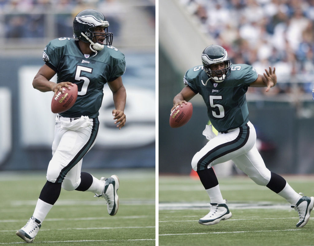 Donovan McNabb Wears Air Jordan 9 Turf 