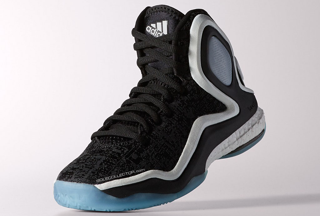 adidas D Rose 5 Boost Black/White (4)