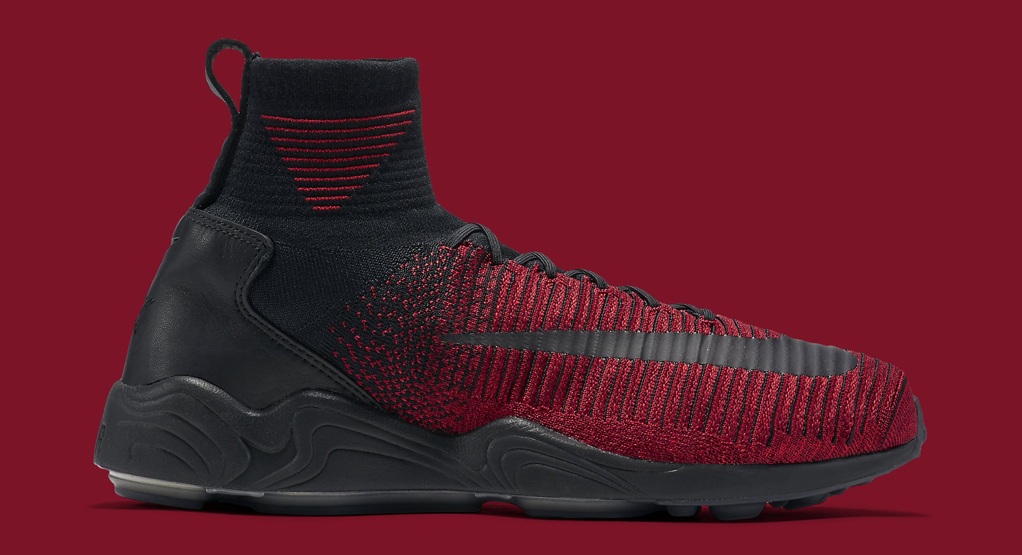 Nike Zoom Mercurial Flyknit Black Red 