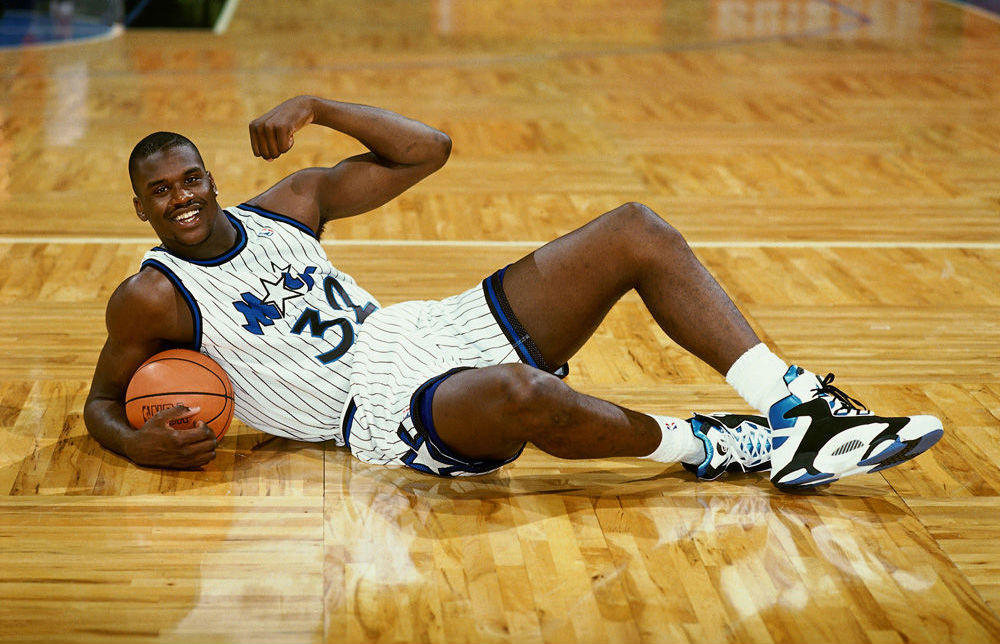 Shaq wearing Reebok Shaq Attaq in 1992 (10)