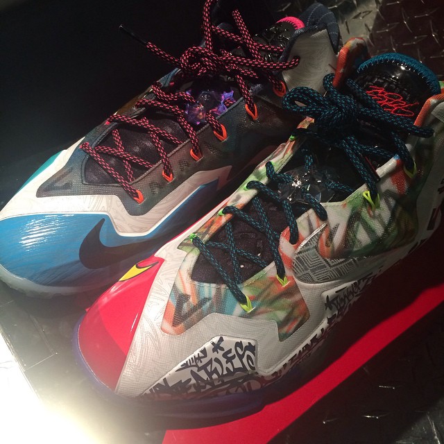 DJ Funk Flex Picks Up Nike LeBron XI 11 What the LeBron