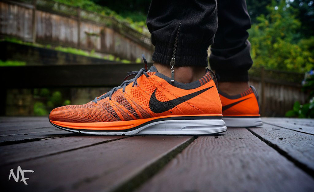 mattf1x in the 'Total Orange' Nike Flyknit Trainer