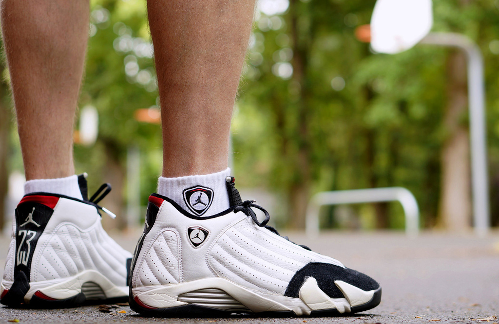 jordan 14 black toe 2006