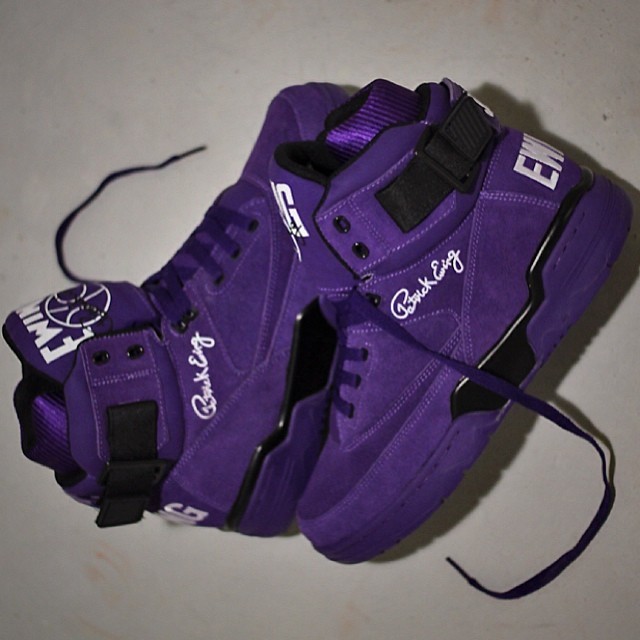 purple patrick ewing shoes