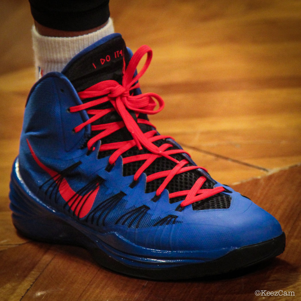 Charlie Villanueva wearing Nike Hyperdunk 2013 iD