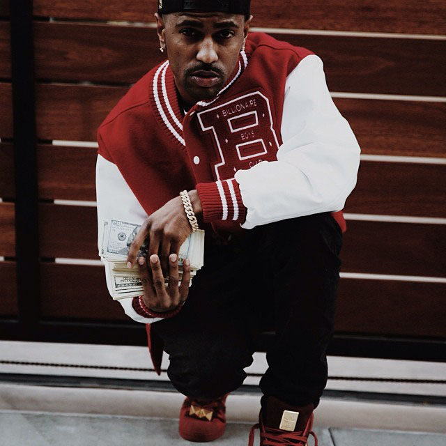 Big Sean wearing adidas Pro Model Detroit Player