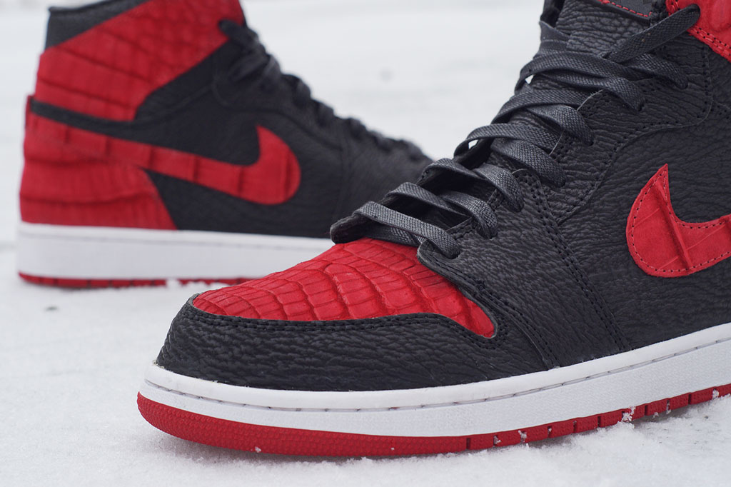 Air Jordan 1 Croc + Shark 'Bred' by JBF Customs (4)