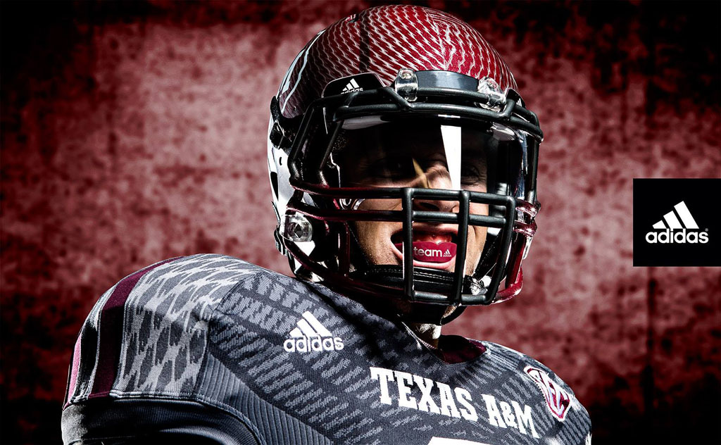 Texas A&M Alternate adidas TECHFIT Football Uniforms (7)