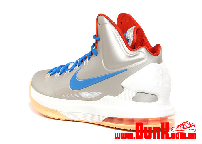 Nike KD V Birch Photo Blue Sail Team Orange 554988-200 (4)