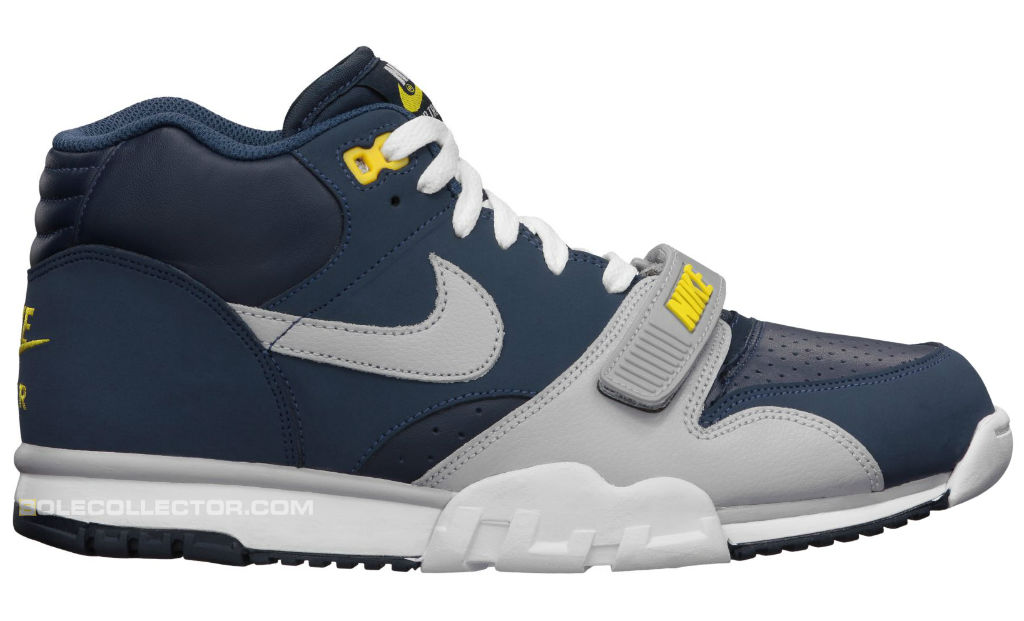 Nike Air Trainer 1 Midnight Navy Wolf Grey Obsidian Tour Yellow 317553-400 (1)